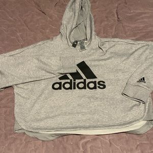 Adidas Cropped Hoodie
